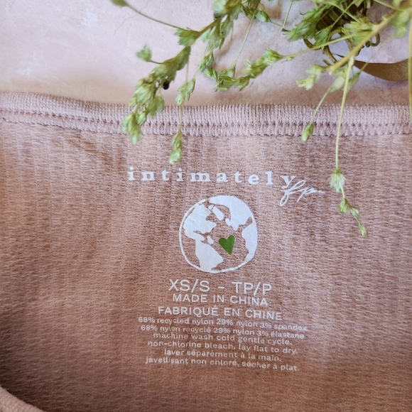 Free People XYZ Recycled Baby Tee - Ballet - Picture 4 of 4